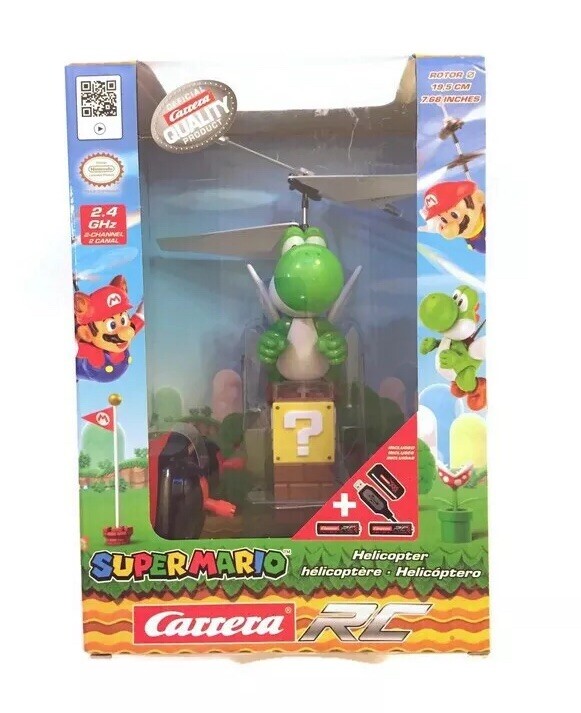 carrera super mario helicopter