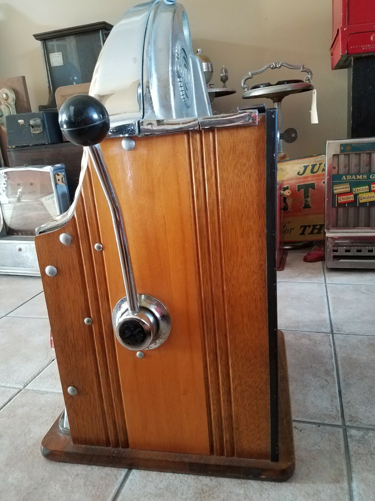 Antique Repop Watling Rol A Top Slot Machine Coin Operated Parts or