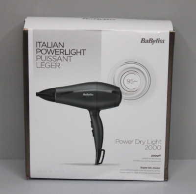 BaByliss Haartrockner 5910E Power Dry Light 2000 230-240V 2000W ...
