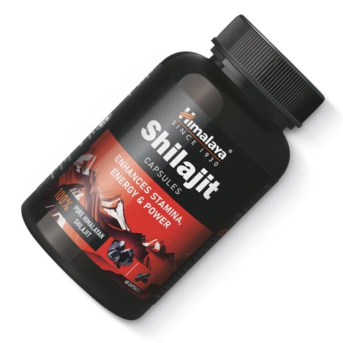 Himalaya Shiljit 60 Kapseln Fördert Ausdauer, Energie und sexuelles Wohlbefinden - Bild 4 von 4