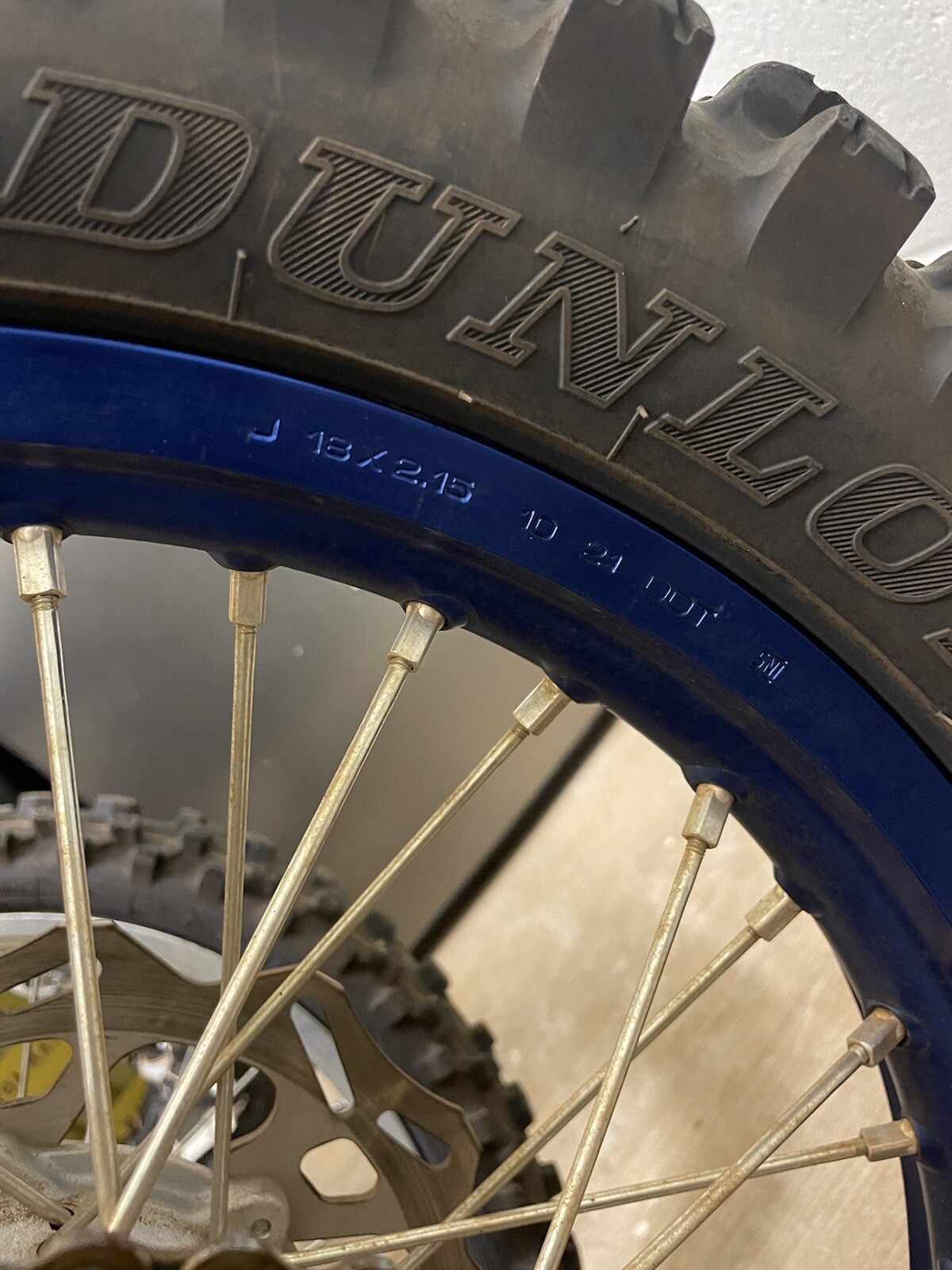 YAMAHA BF1253024000 2.1518” REAR WHEEL ASSEMBLY 2022 YZ250X