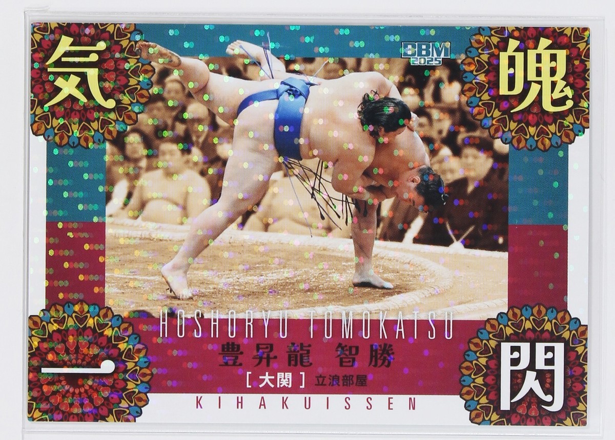 HOSHORYU TOMOKATSU No.73 - 2025 BBM Sumo Wrestling Trading