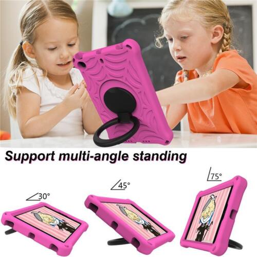 Strap Case For iPad mini 2 3 4 5 EVA FOAM Shockproof Kids Heavy Duty Ring Cover - Picture 15 of 28