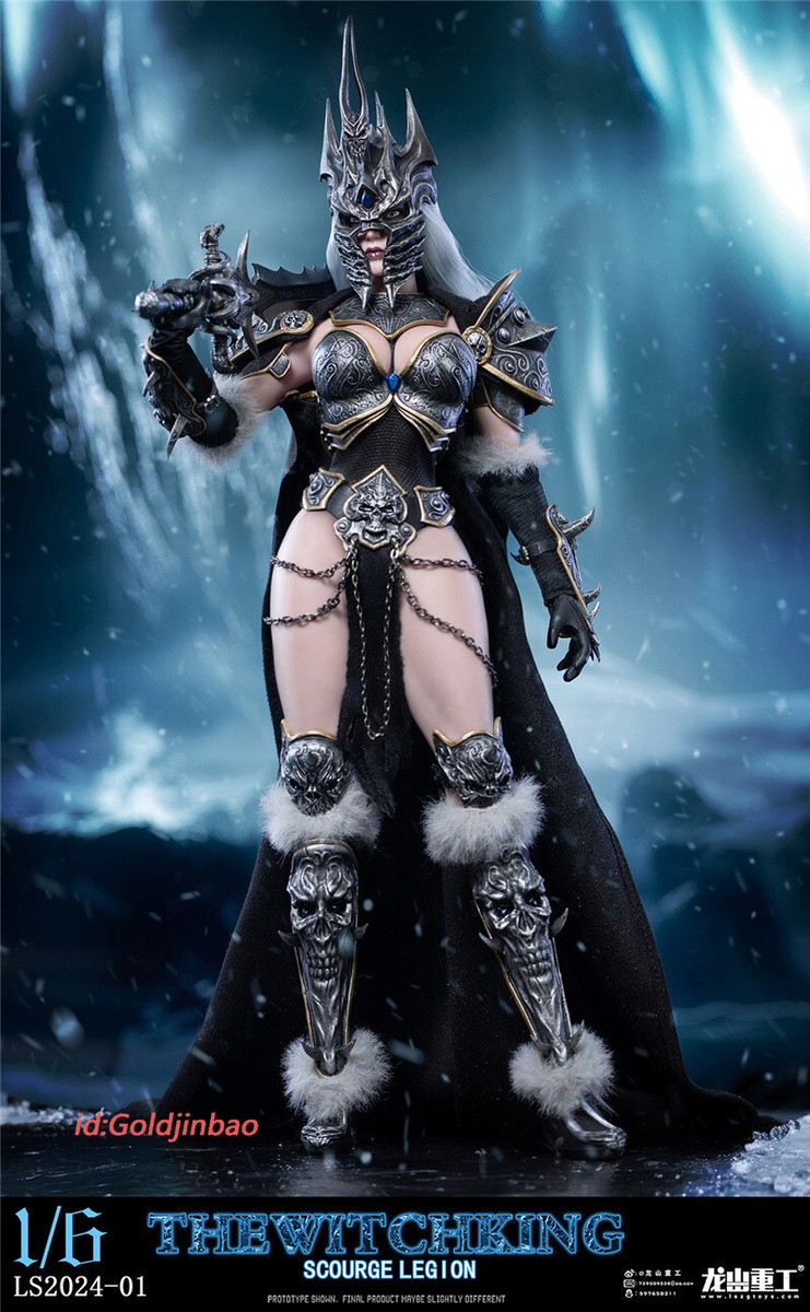 LSZG Studio WOW Female Lich King Action Figure Model In Stock 1/6
