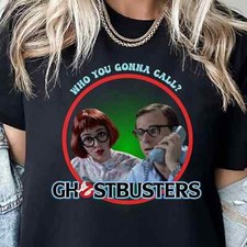 GHOSTBUSTERS Tshirt T-shirt T shirt Vintage Aesthetic Tee 1980s Shirt Who You Go