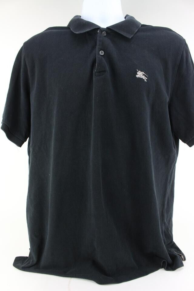 Burberry Brit Black Large Horse Logo Polo Shirt 60b715s | eBay Burberry Brit Black Large Horse Logo Polo Shirt 60b715s | eBay