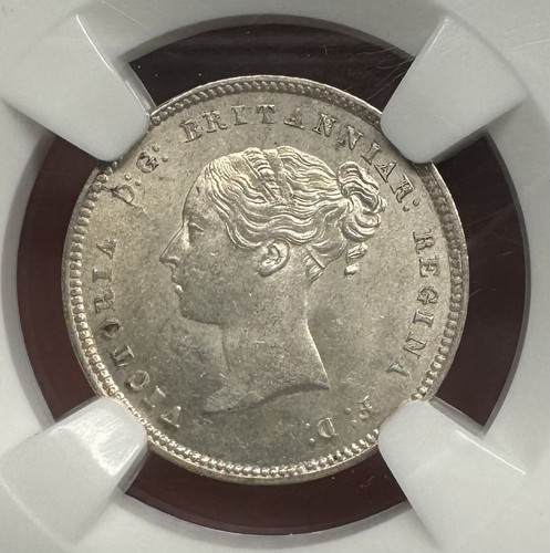1867 - Great Britain - 4 Pence (Maundy) - NGC MS64 - Picture 5 of 8