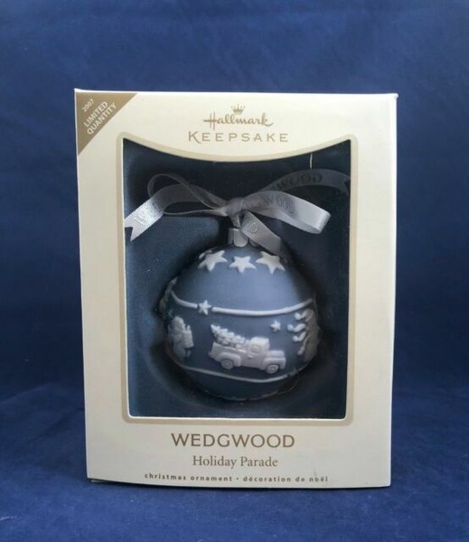 Hallmark Keepsake Wedgwood Holiday Parade Christmas Ornament 2007
