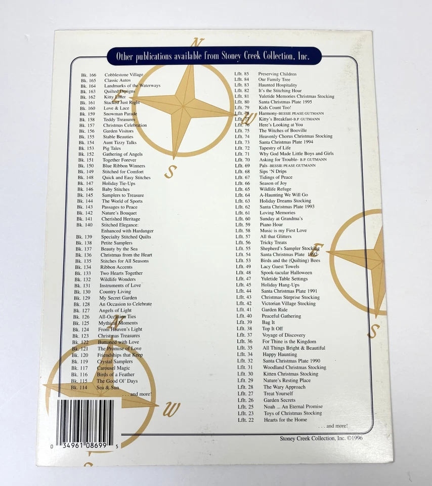 Stoney Creek Collection Nantucket Lighthouse Cross Stitch Pattern #86 1st Print - Image 2 of 3