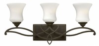 Hinkley Lighting Brooke 3-light Vanity Light on sale Hinkley Lighting Brooke 3-light Vanity Light on sale