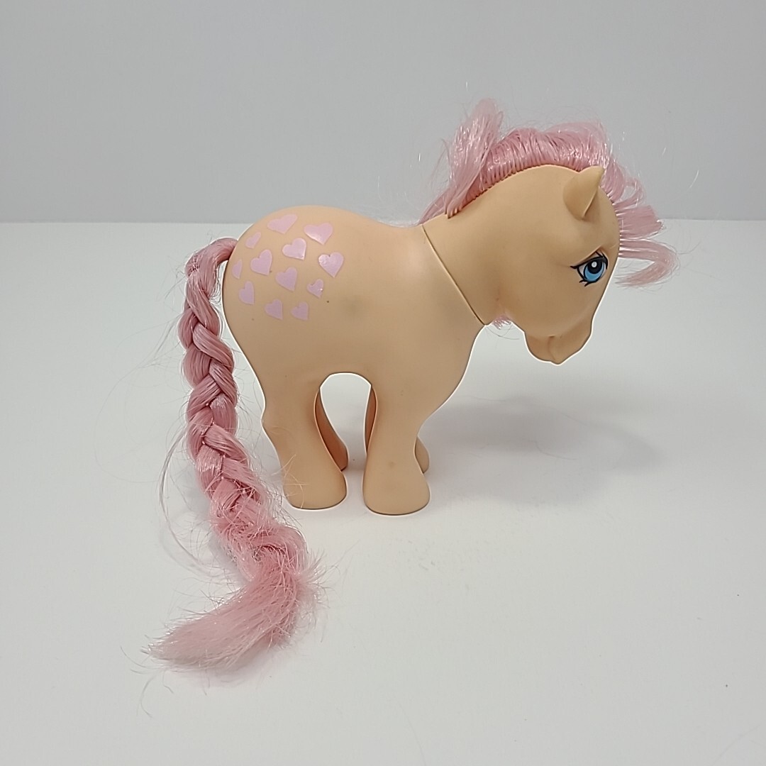 Cappello vintage My Little Pony G1 MLP ~ Peachy con accessori sella piombo 1982