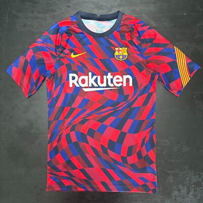 Barcelona Whirlwind Rakuten Beko soccer jersey by Nike  SMALL (18x28)