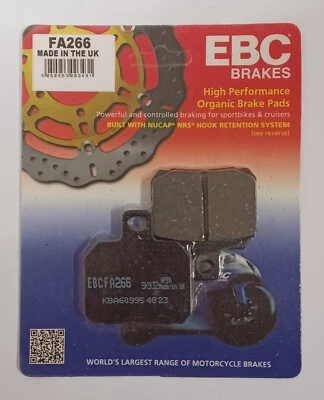Plaquettes Frein Disque Arrière EBC Organic Pour DUCATI Panigale V2 (2025) - Photo 1/4