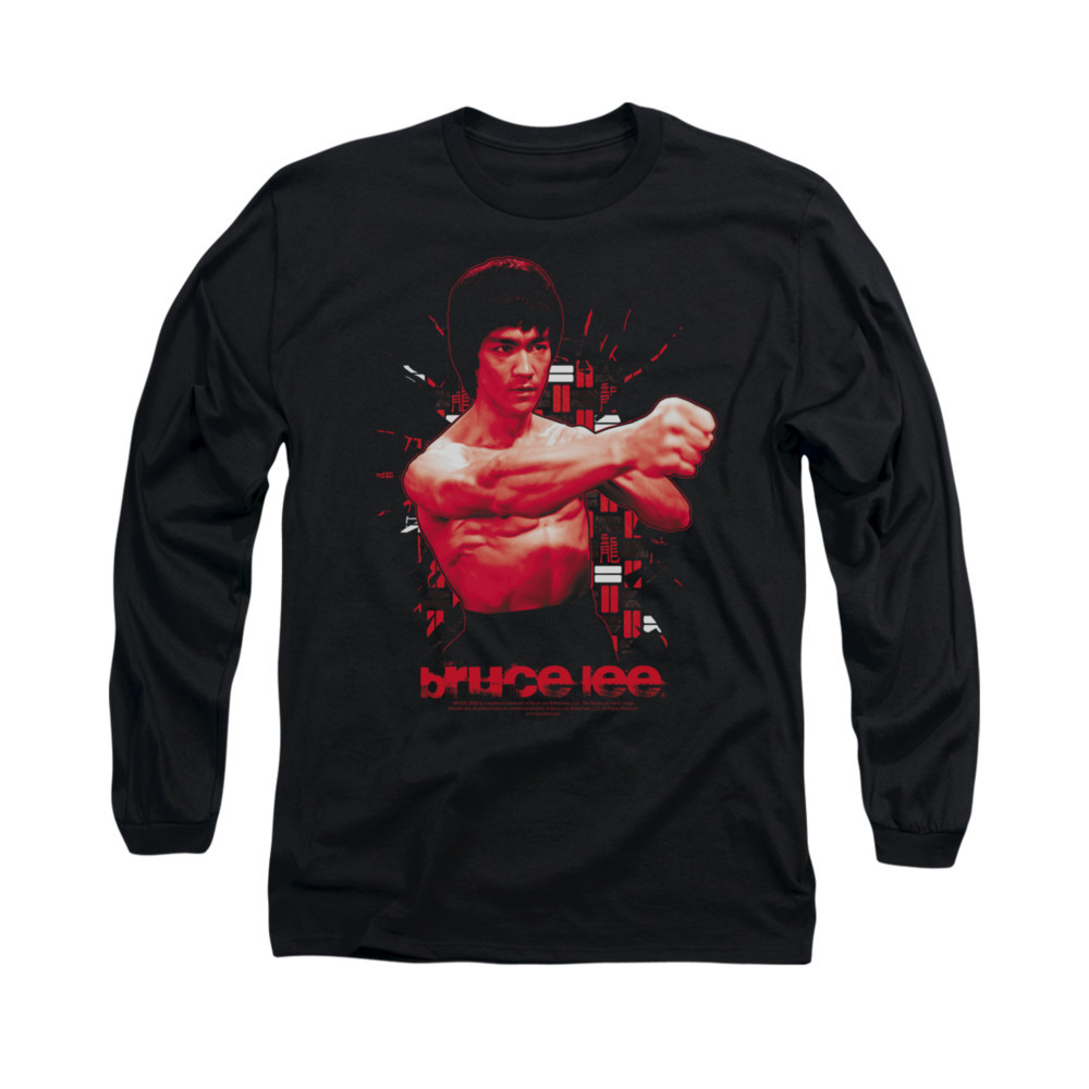BRUCE LEE THE SHATTERING FIST Licensed Adult Men's Long