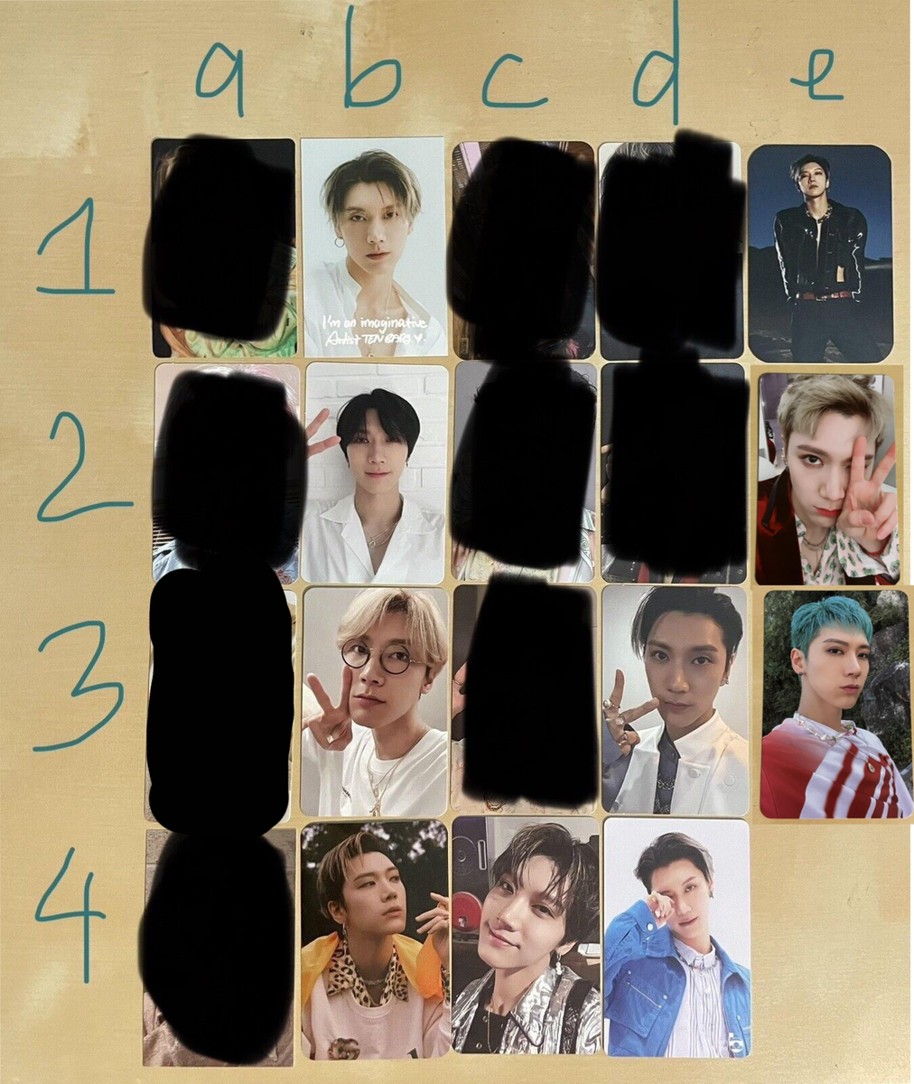 Official Ten WayV NCT Photocard | eBay