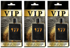3x Auto Duft VIP 177, Lufterfrischer Auto,Duftbaum auto,Auto zubehör,Duftspender