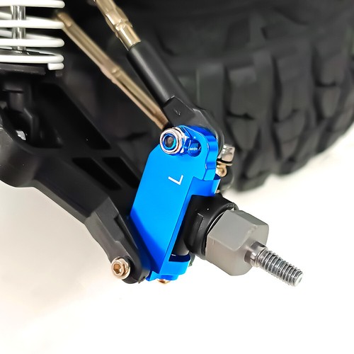 FLYXM For Traxxas 2WD Slash Front Caster Block Steering Rear Stub Axle Carriers - Picture 11 of 12