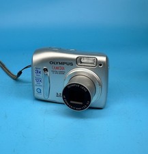 Olympus Digital Camera Camedia C-370 Zoom 3.2MP Silver Tested