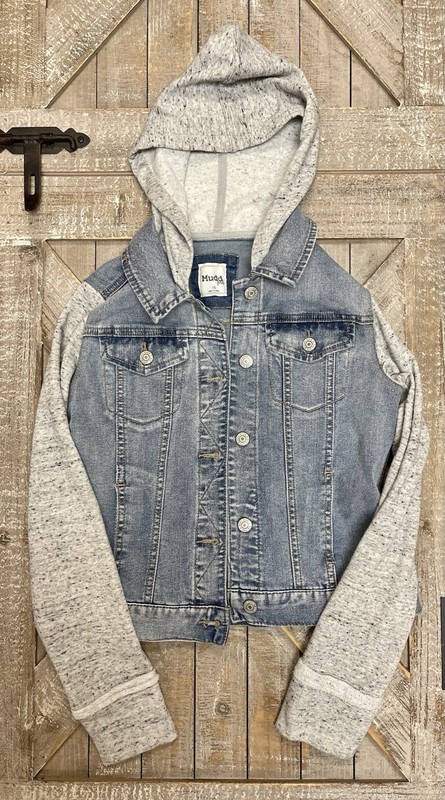 Girls Mudd Denim Jean Jacket Size 14