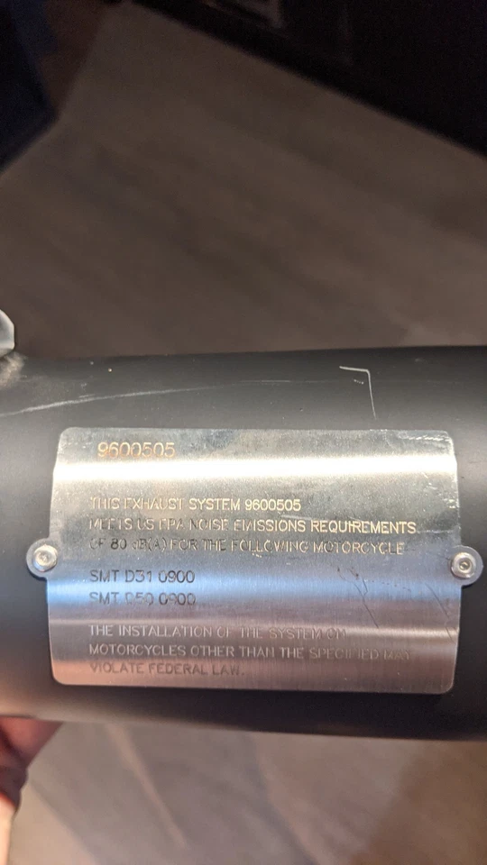 NEW Vance & Hines Ceramic Exhaust A9600503 for Triumph Street Twin/Street Cup - Image 4 of 4