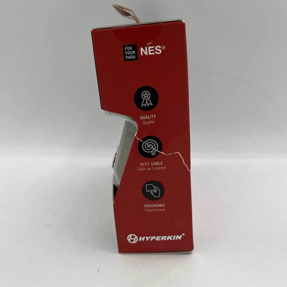 Hyperkin "Cadet" Premium Wired NES Controller New  Damaged Box Nintendo Mario - Image 3 of 4