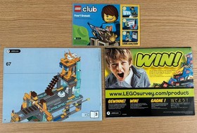 Lego Legends Of Chima 70010 Manuals 1-3 ONLY