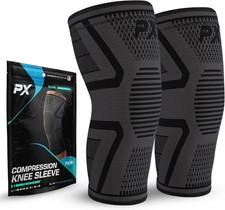 Rodilleras De Compresi n Para Levantamiento De Pesas CrossFit Neoprene Gym,