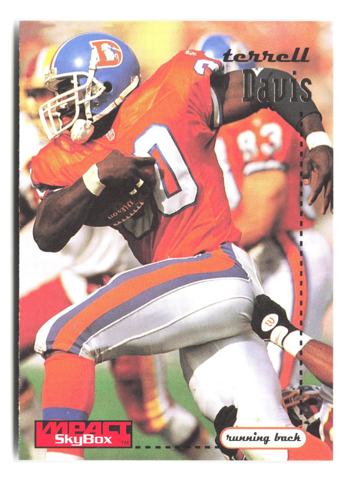 1996 SkyBox Impact #41 Terrell Davis