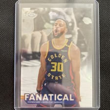2025-26 Topps Chrome Stephen Steph Curry Fanatical #FAN-14 Case Hit SSP Warriors