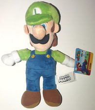 World of Nintendo Jakks Pacific Super Mario Bros. - Luigi Plush 8" NEW
