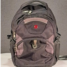 SwissGear Airflow Laptop Backpack Black Tech Commuter Bag Tablet Sleeve