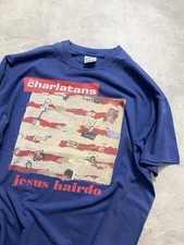 vintage the charlatans band Cotton T-Shirt All Sizes Bo2504