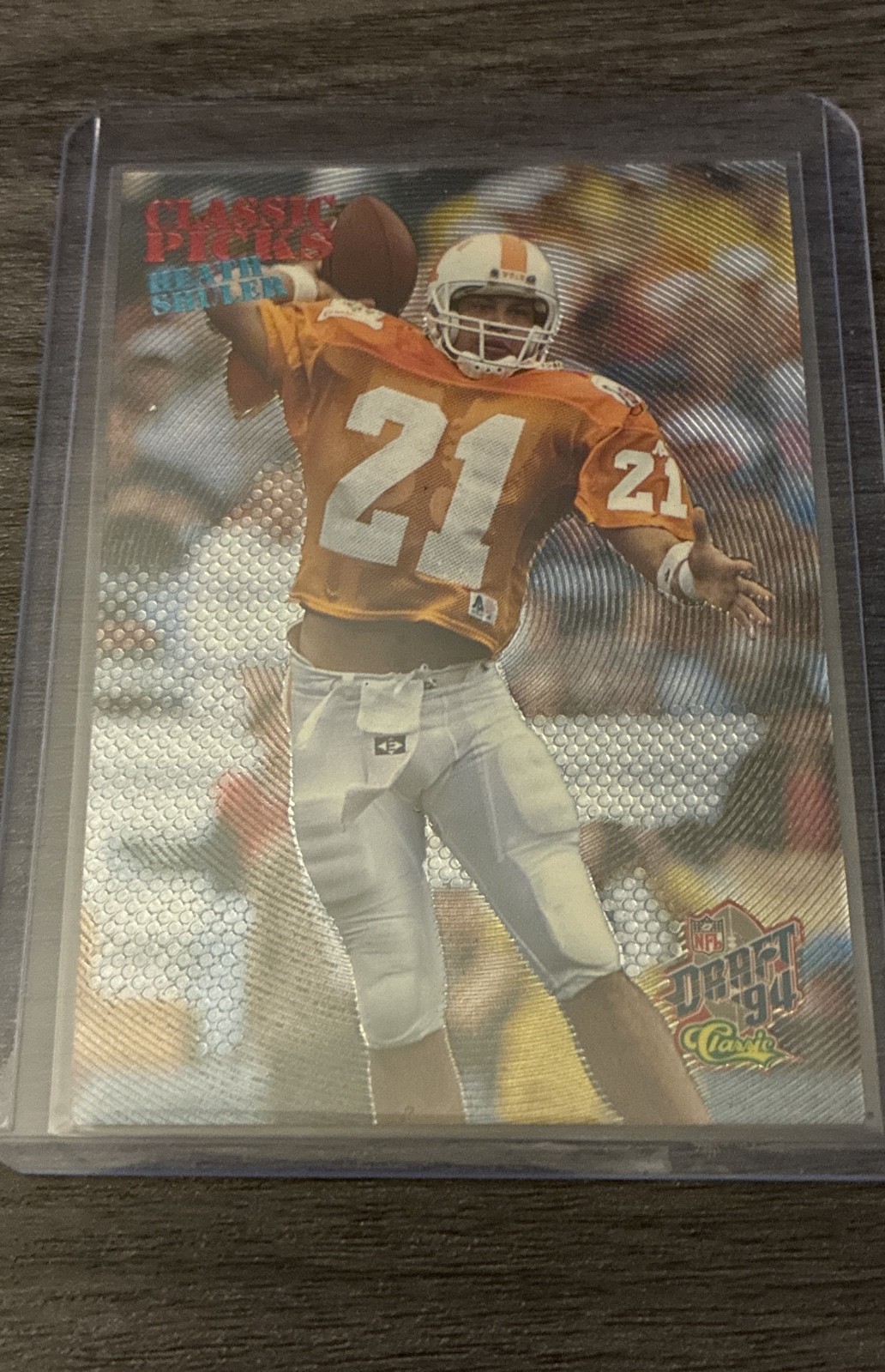 1994 Classic NFL Draft - Classic Picks LP Heath Shuler #LP1 /20000 (RC)