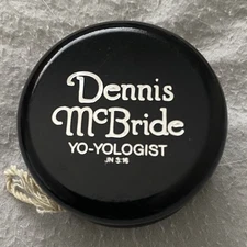 Vintage Hummingbird Dennis McBride Yo-Yologist JN 3:16 Yoyo Black Butterfly RARE