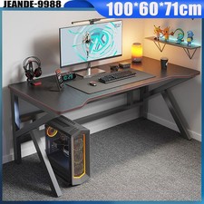 Gaming Desk 100*60cm, Computer Gaming Desk, Gaming PC Desk, Gaming Table, Black