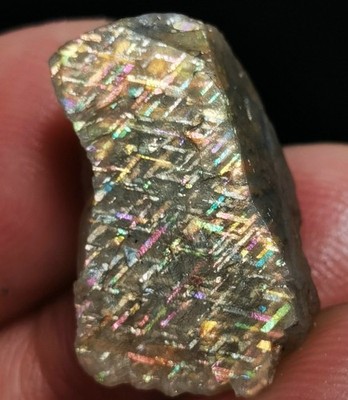 Raw Natural Golden Rainbow Lattice Sunstone Reiki Stone Healing
