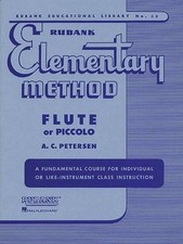 A. C. Petersen Rubank Elementary Method - Flute or Picco (Paperback) (US IMPORT)