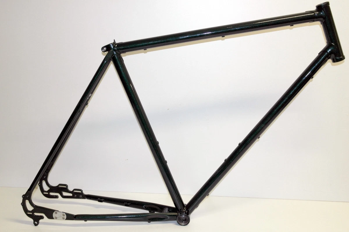 Böttcher Leeds Diamant 28" Fahrradrahmen 57 cm CrMo gemuffter Stahlrahmen Gates