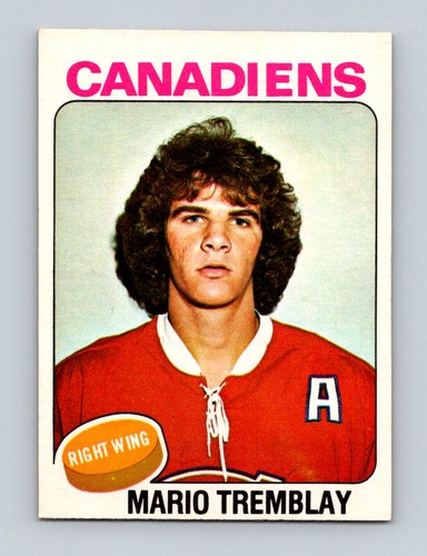 Mario Tremblay #223 1975 O-Pee-Chee card