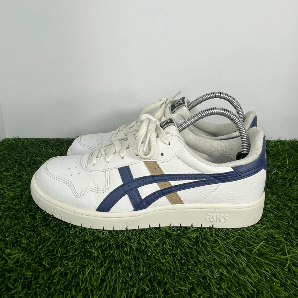 S-01 ホワイト/ネイビー Asics Japan S White Indigo Blue for sale | eBay