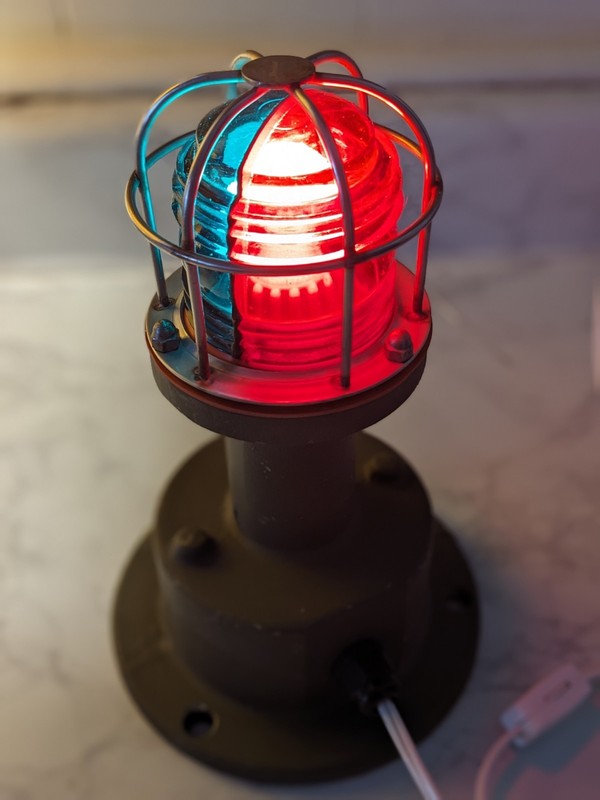 Runway Threshold Desk Lamp Aviation Military