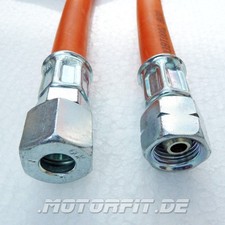 GOK Mitteldruck-Schlauchleitung G 1/4 LH-&Uuml;M X RVS8 L&auml;nge 800 mm 2026