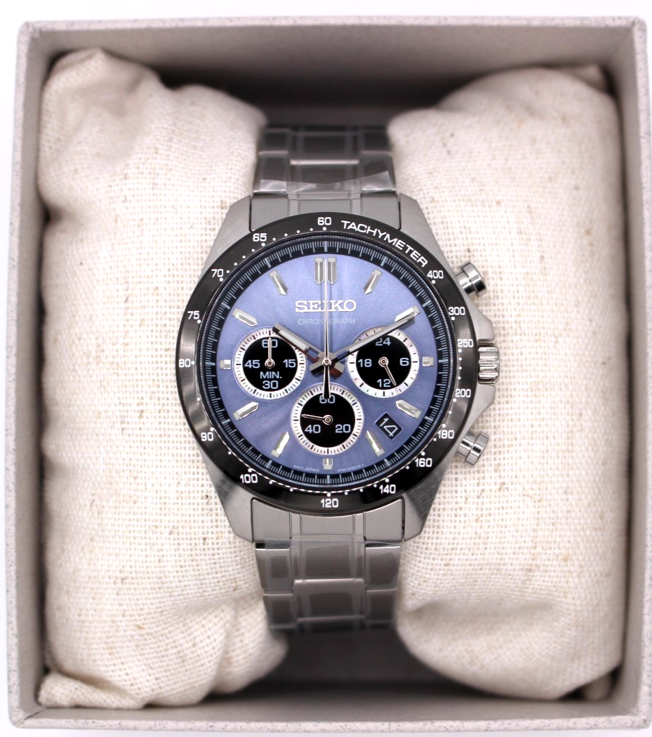 SEIKO Spirit SBTR027 Chronograph Quartz Men's Watch Stainless