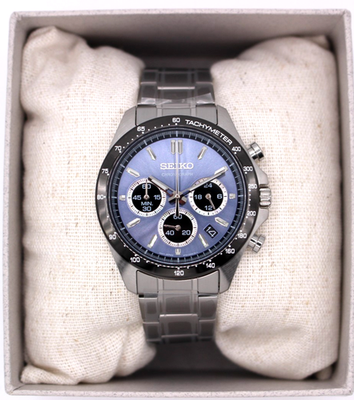 SEIKO CHRONOGRAPH SBTR027 セイコー セレクション SEIKO Spirit SBTR027 Chronograph Quartz Men's Watch Stainless