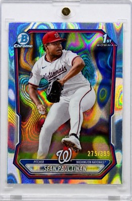 Sean Paul Linan 2026 Bowman Chrome 1st Lava Refractor /399 BCP-26