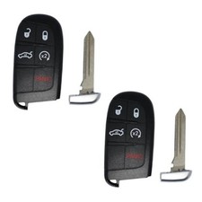 2 PCS M3N-40821302 433 Mhz 5 Button Keyless Entry Remote Key Fob for 2 Pcs