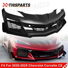 Z06 Style Complete Front Bumper Grille Conver...