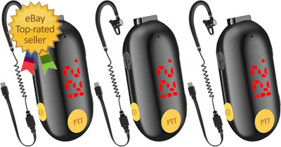 Super Mini Walkie Talkies, Portable Two-Way Radios for Restaurants, Outdoor Spor