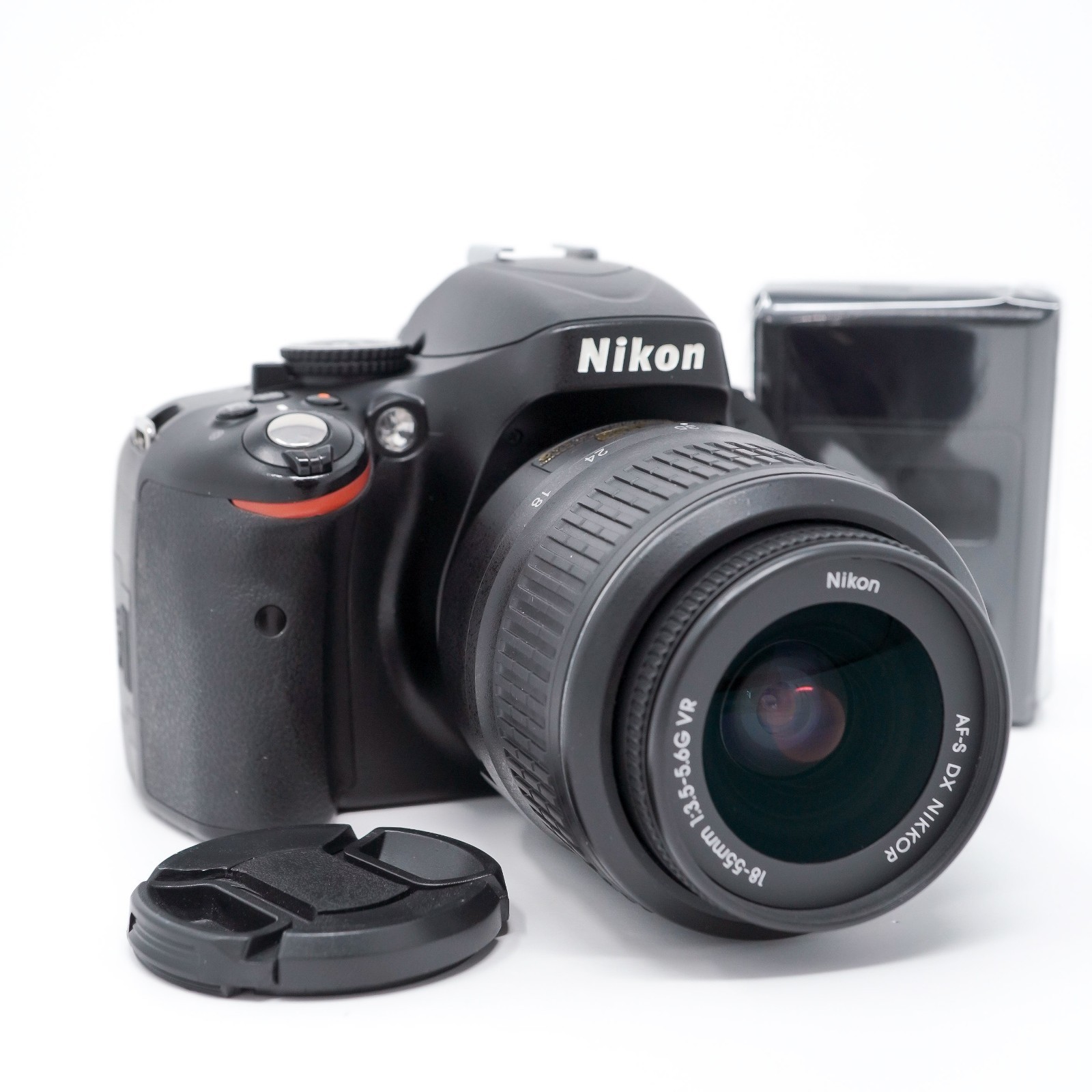 Nikon D5100 16.2MP DSLR Camera + 18-55mm Lens Kit - Great - 9k Shutter Count