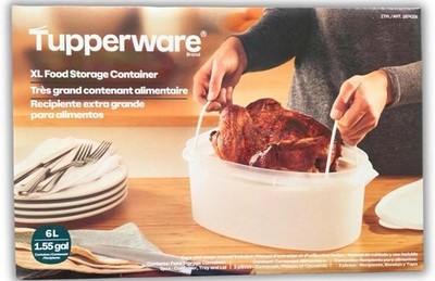 Tupperware XL Food Storage Container 1.55 Gallon- NEW